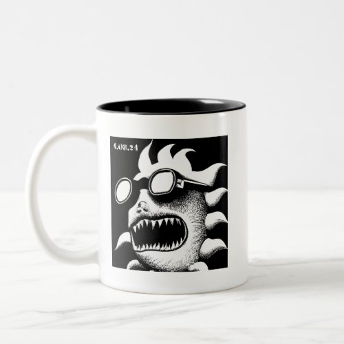 Agony of the Eclipse Two_Tone Coffee Mug