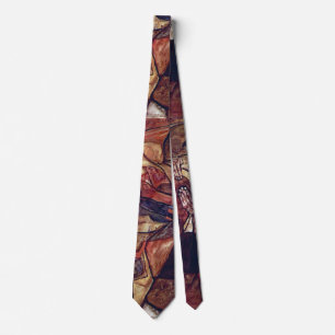 Agony, The Death Struggle by Egon Schiele Neck Tie