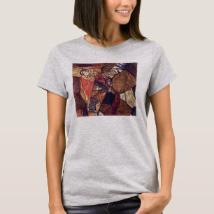 Agony, The Death Struggle by Egon Schiele T-Shirt