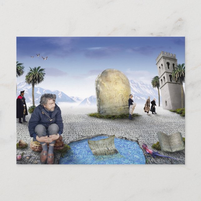 Agora Sah - Postcard (Front)