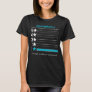 Agoraphobia Very bad, would not recommend. T-Shirt