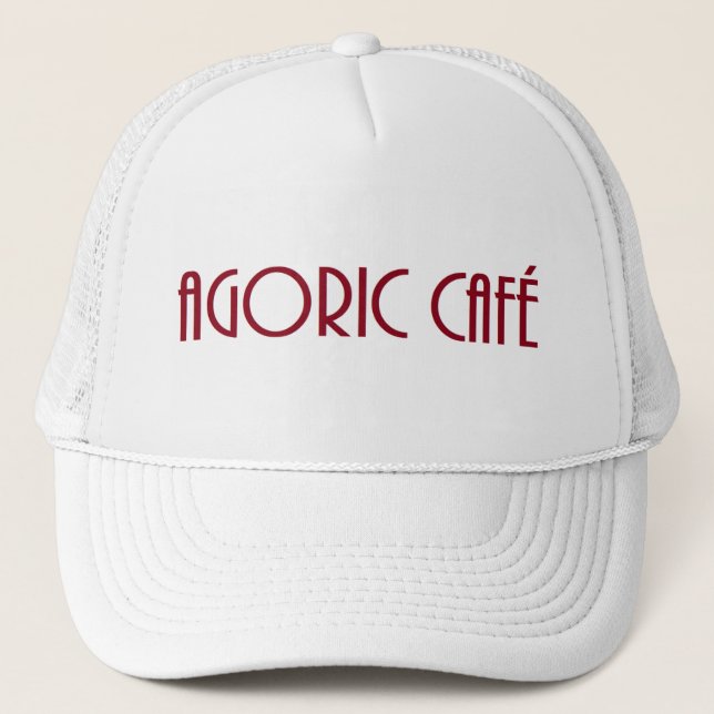 Agoric Café Trucker Hat (Front)