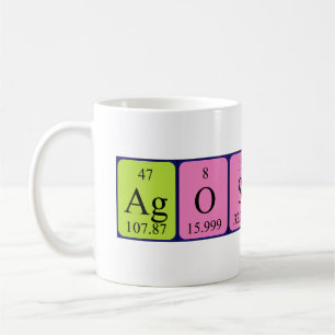 Agostina periodic table name mug