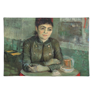 Agostina Segatori, Cafe du Tambourin by Van Gogh Cloth Placemat