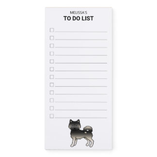 Agouti Alaskan Malamute Dog To Do List Magnetic Notepad