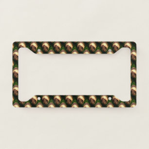 Agouti Guinea Pig in the Grass License Plate Frame