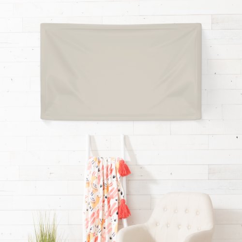 Agreeable Gray Solid Color Banner