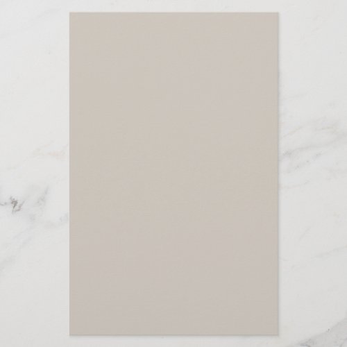 Agreeable Gray Solid Color Stationery