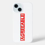 Agreeable Stamp iPhone 15 Case