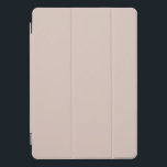 Agreeable Tan - Neutral - Pastel Solid Color iPad Pro Cover<br><div class="desc">A beautiful soft,  light shade of a muted pink solid color almost a flesh tone. This delicate hue was inspired by and coordinates with Abalone Shell SW 6050.</div>