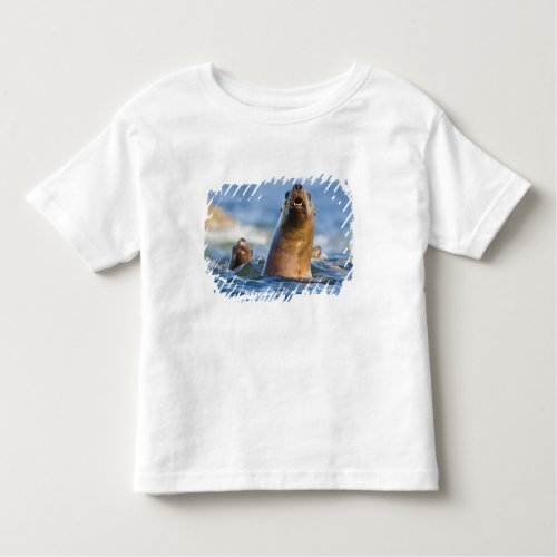 Agressive Stellar Sea Lions Eumetopias Toddler T_shirt