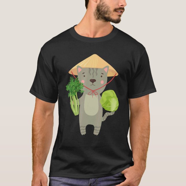 Agricultor Graphic Cow Farmer Agriculture Tractor  T-Shirt (Front)