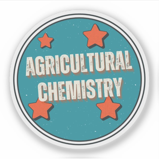 Agricultural Chemistry Sticker (Front)