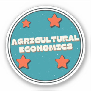 Agricultural economics sticker