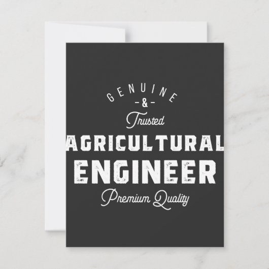 Agricultural engineer, cool, engineer, engineering (Front)