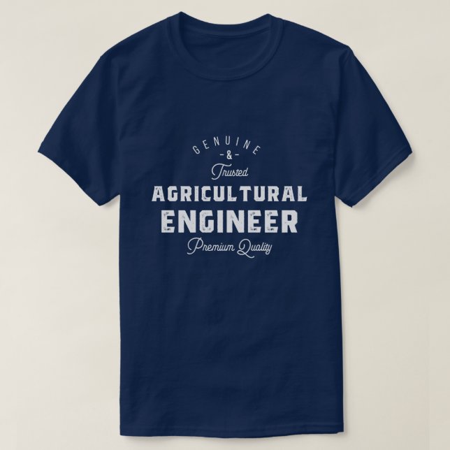 Agricultural engineer, cool, engineer, engineering T-Shirt (Design Front)