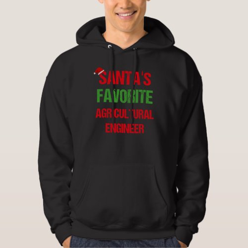 Agricultural Engineer Funny Pajama Christmas Gift Hoodie