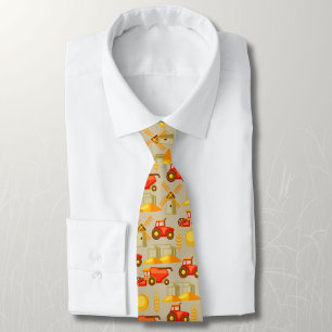 Agricultural equipment wheat farming neck tie