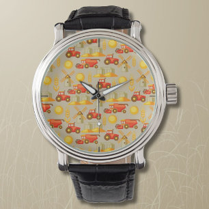 Agricultural equipment wheat farming watch