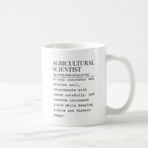 Agricultural scientist coffee mug