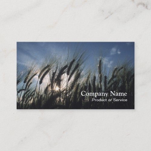 Agriculture business card