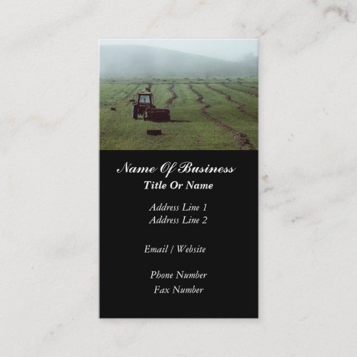 Agriculture Business Card