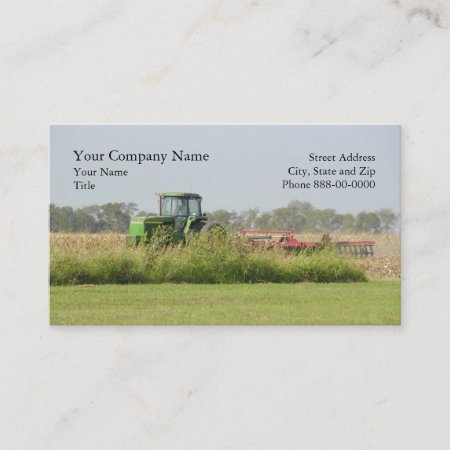 Agriculture Business Card