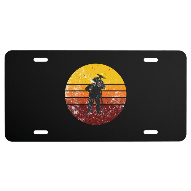 Agriculture Farmer License Plate (Front)