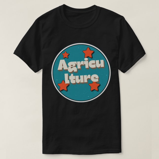 Agriculture T-Shirt (Design Front)