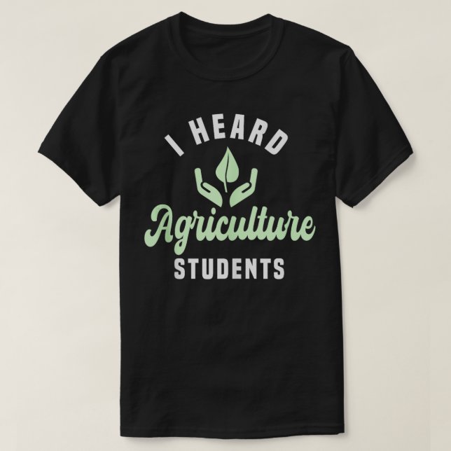 Agriculture Teacher Agricultural Students AG Educa T-Shirt (Design Front)