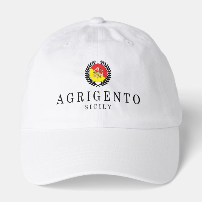 Agrigento Sicily Hat (Front)