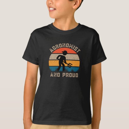 Agronomist And Proud _ Retro Agronomy T_Shirt