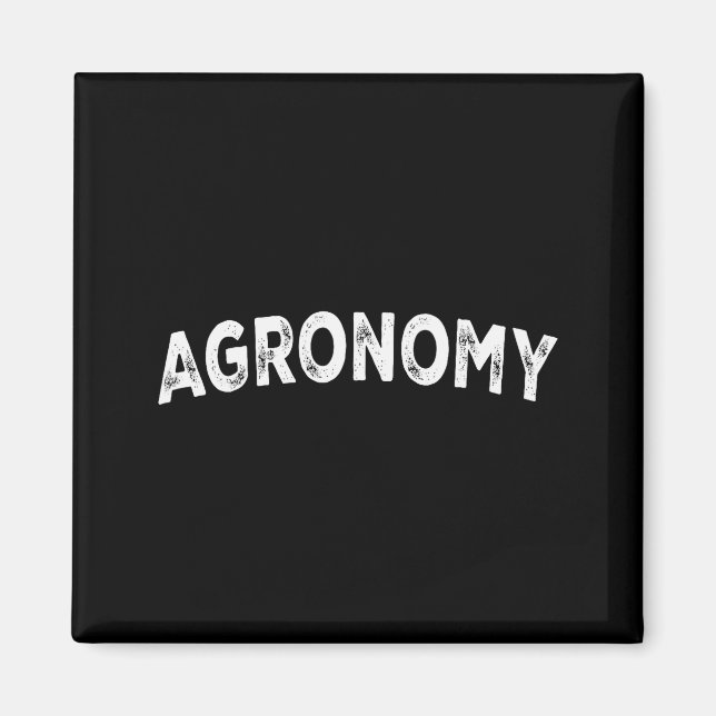 Agronomy  magnet (Front)