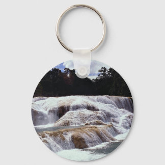 Agua Azul Waterfalls, Chiapas State, Mexico Keychain
