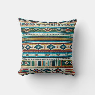 “AGUA” HISPANIC-HERITAGE DOUBLE-SIDE PRINT THROW PILLOW