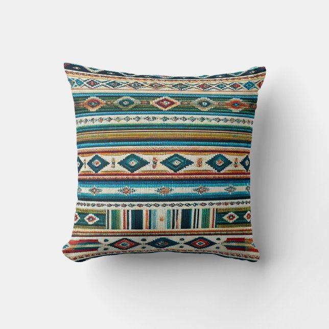 “AGUA” Throw Pillow (Cojines Decorativos) Single   (Front)