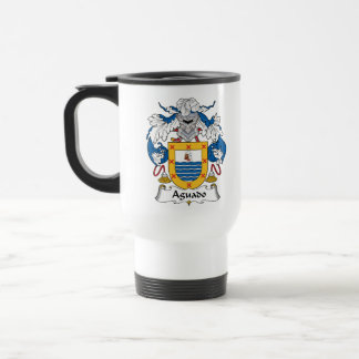 Aguado Family Crest Travel Mug