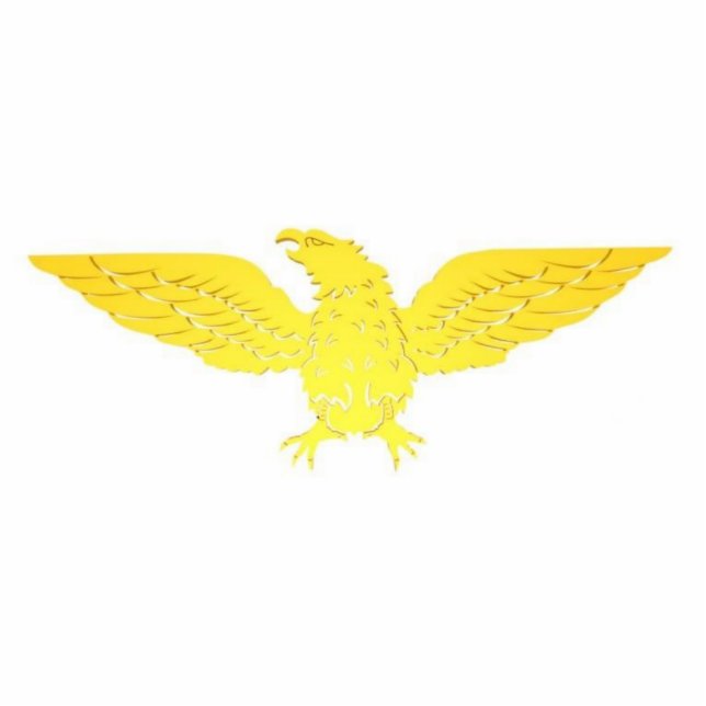 Aguia do Benfica em 3D Cutout (Front)