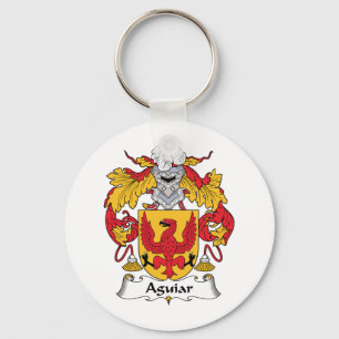 Aguiar Family Crest Keychain