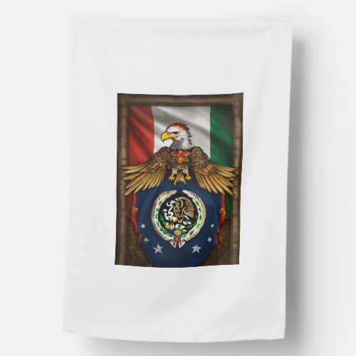 guila Mexicana Rugged Military Attire Weatherp House Flag
