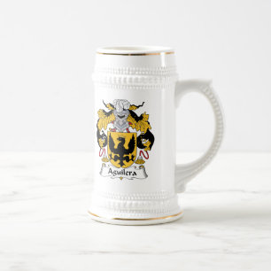 Aguilera Family Crest Beer Stein