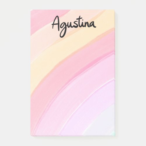 Agustina Arcoiris 3 Post_It Notes 