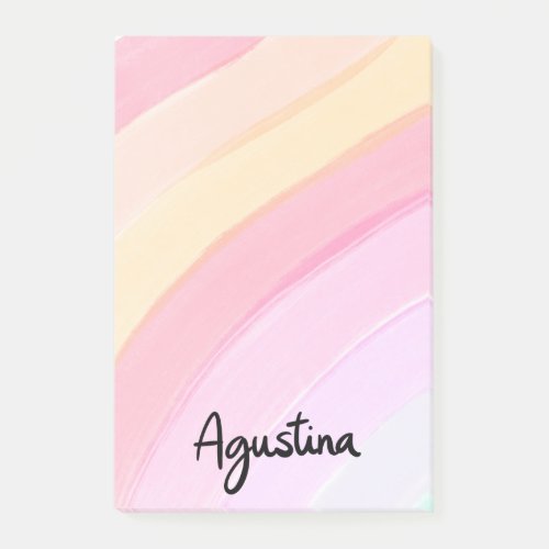 Agustina Arcoiris Rectangular Post_It Notes 