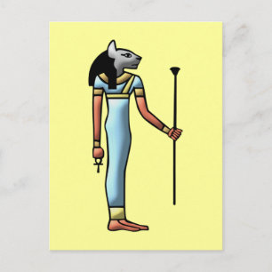 Ägypten Göttin Bastet egypt goddess Postcard