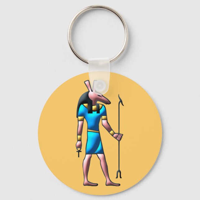 Ägyptischer Gott Set egypt god Keychain (Front)