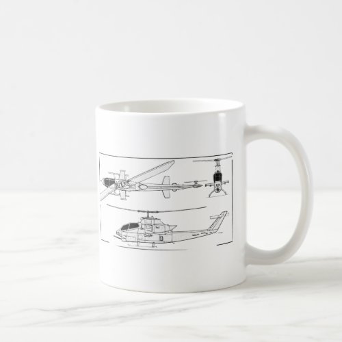 AH1 Blueprint Coffee Mug