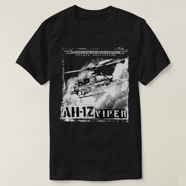 AH1Z Viper Classic TShirt (Design Front)