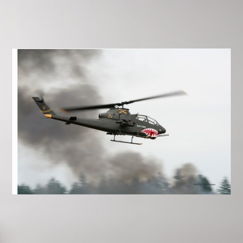AH_1 Cobra _ Attack Helicopter Poster