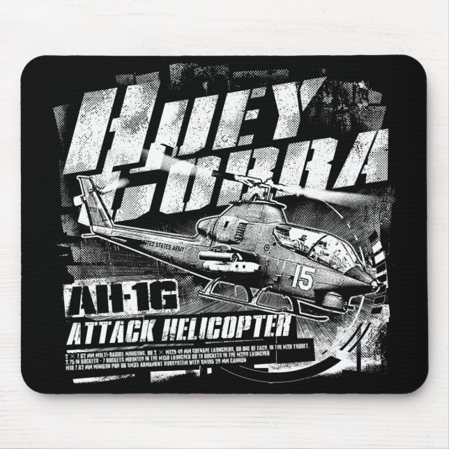 AH-1G HueyCobra Mouse Pad Mousepad (Front)