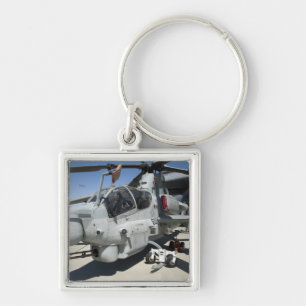 AH-1Z Super Cobra attack helicopter Keychain